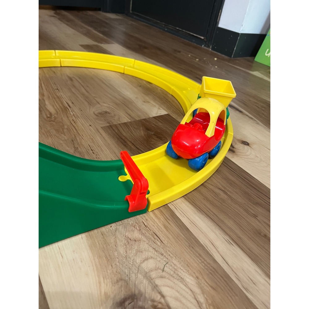 Little Tikes Toddle Tots Car Track Railway Playset Vintage Bridge Houses - Picture 4 of 7